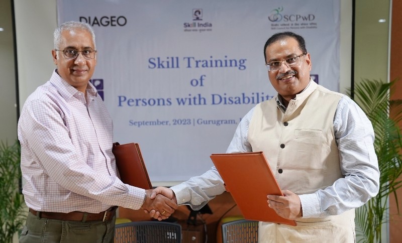 Diageo India’s collaborates with SCPwD to train 100 students under ‘Learning for Life’ programme
